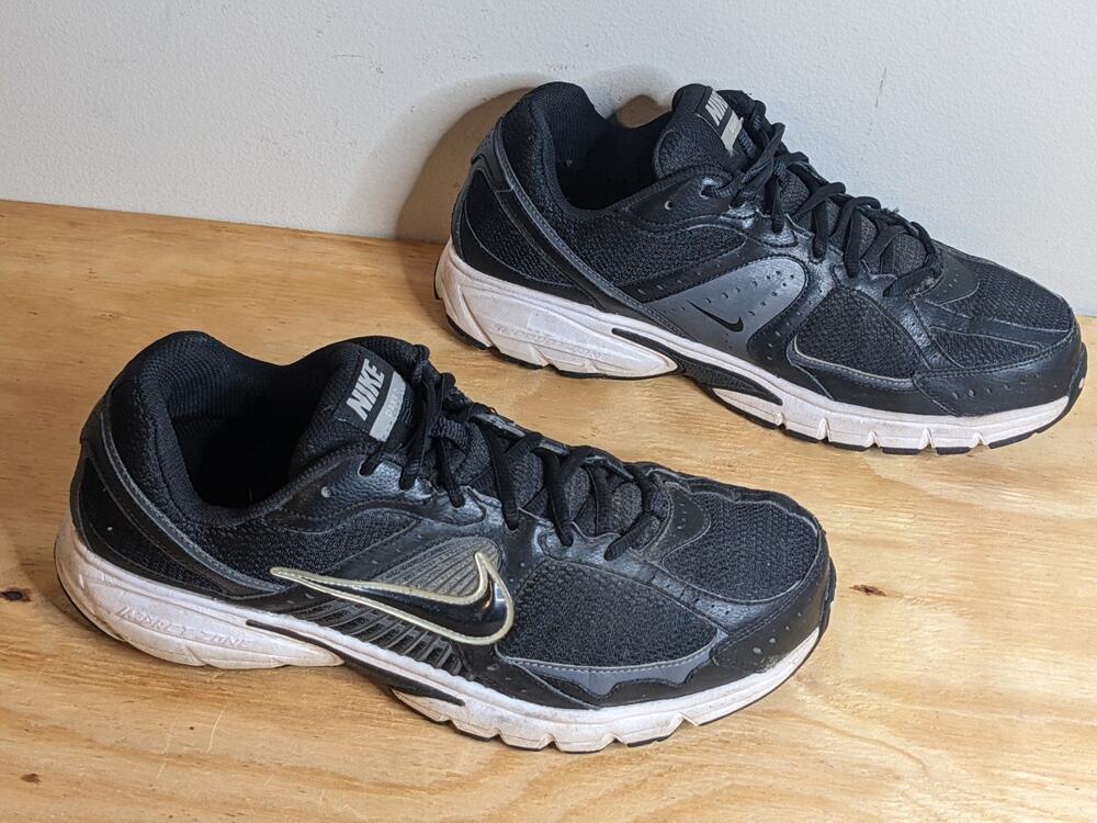 Nike Dart 7 Black Shoes SIZE 13 Reflective 354557-020